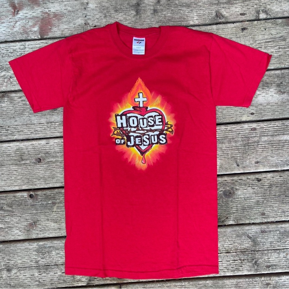Y2K Vintage Jesus Graphic T-Shirt House of Jesus